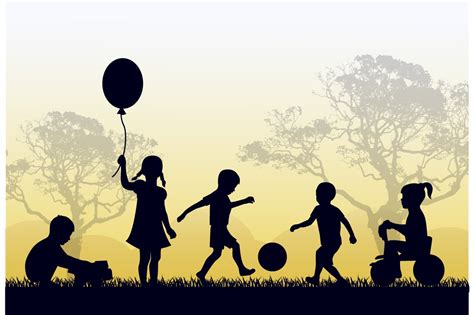 territory of a happy childhood | Education Illustrations ~ Creative Market