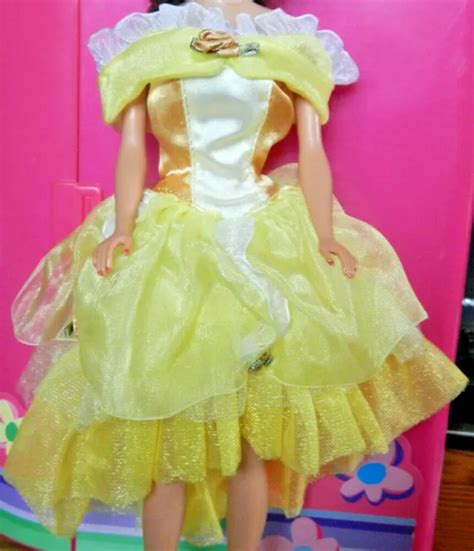 DISNEY PRINCESS BEAUTY and the Beast Belle Ballerina Yellow Dress only $9.99 - PicClick