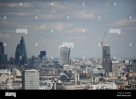 London Skyline, aerial views Stock Photo - Alamy