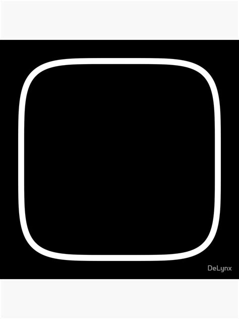 "Squircle Shape" Poster by DeLynx | Redbubble