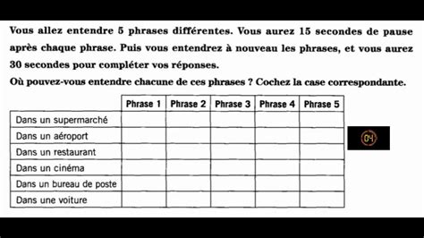 Delf A1 Comprehension Orale Sample Paper 3 Delf A1 Listening Practice ...