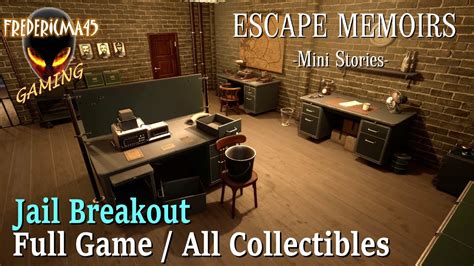 Escape Memoirs: Mini Stories JAIL BREAKOUT Full GAME Walkthrough / All Collectible and ...