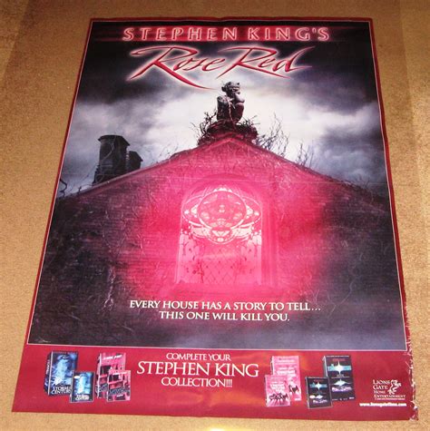 Rose Red Movie Poster 27x40 Used Stephen King, Judith Ivey, Matt Keesl ...