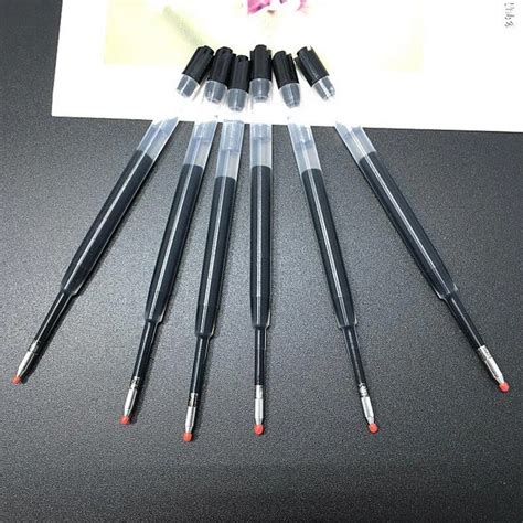 Wholesale 20pcs /pack 10 cm Long 424# Black Blue Ink gel pen Refill Replacement roller pen ...