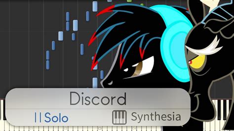 Discord (The Living Tombstone's Remix) Piano Cover -- Synthesia HD ...