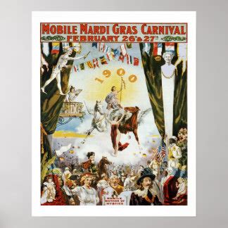 Mardi Gras Posters | Zazzle