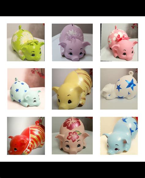 Custom Piggy Bank, Ceramics Piggy Banks, Personalized Piggy Bank, Baby ...