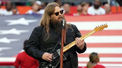 Chris Stapleton Leaves Stadium in Tears With Super Bowl 2023 National Anthem Performance ...