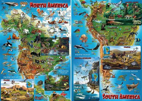 Dinos Childrens Map Of The World - United States Map