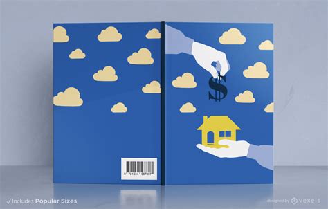 Investment And Housing Book Cover Design Vector Download