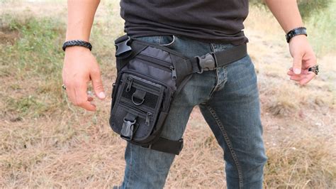 Tactical Triangle Pistol Bag Fanny Pack Utility Bag Drop - Etsy