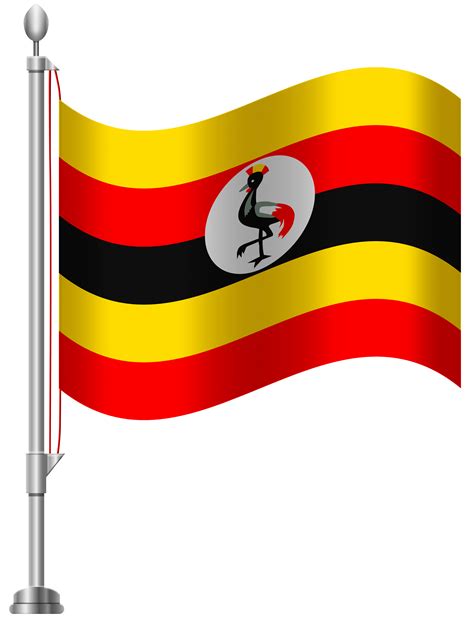 Uganda Flag PNG Clip Art - Best WEB Clipart