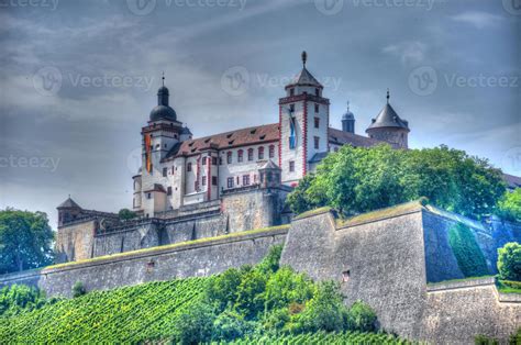 Marienberg Fortress Castle , Wurzburg, Bayern, Germany 10655114 Stock ...