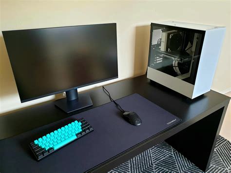 Been waiting a long time for this. What can I improve? Gaming Computer Setup, Simple Computer ...