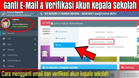 Verifikasi Data Dapodik