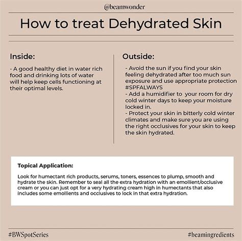 How to Treat Dehydrated Skin – Beamwonder