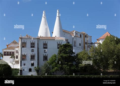 National Palace of Sintra, Sintra, UNESCO World Heritage Site, Portugal ...