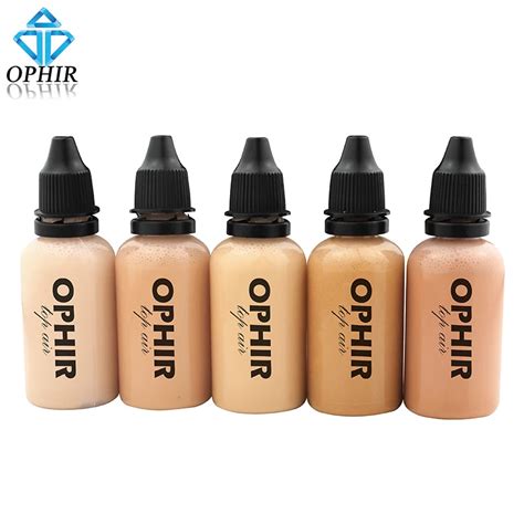 OPHIR Professional Spray Air Makeup Foundation for Airbrush Kit 1oz/Bottle Airbrush Face Make up ...