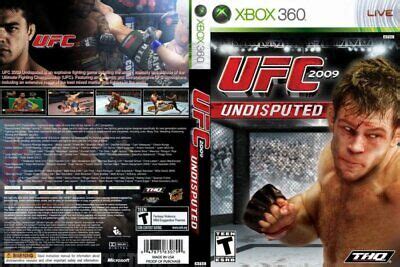 UFC 2009 Undisputed Microsoft Xbox 360, 2009 Case & Game Only. TRACKED ...