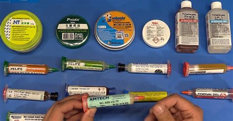 What type of flux is used in electronics soldering? Try these!