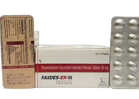 Desvenlafaxine Succinate Extended Release Tablets at Rs 115/box ...