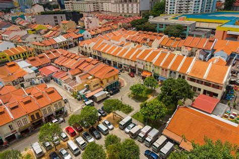 Area View of Old Little India Town, Singapore Editorial Stock Photo ...