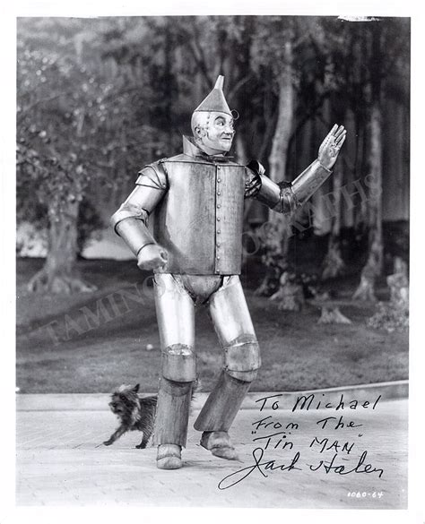 Jack Haley Autograph Tin Man Wizard Oz – Tamino