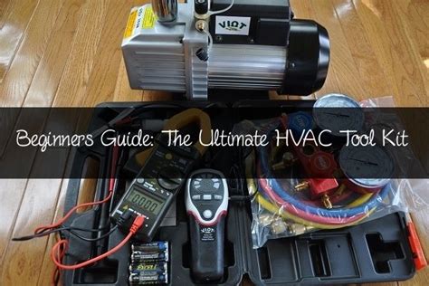 HVAC Kit - Electrical Test Kits & HVAC Tool Kits | Hvac tools ...