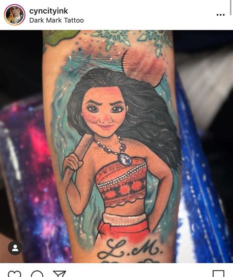 UPDATED: 30+ Inspiring Moana Tattoos | Moana tattoos, Disney tattoos ...