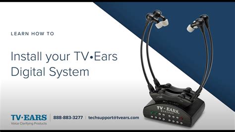 TV Ears - How to Install your TV Ears Digital System - Troubleshooting ...