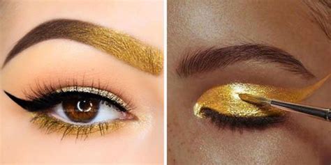 Eye Makeup Tips - How to Wear Gold Eye Shadow