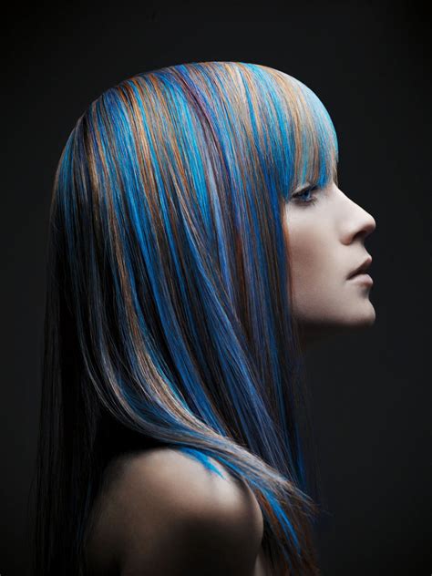 Hair Color Trends Blue And Brown Combination S | Hair styles, Blue hair ...