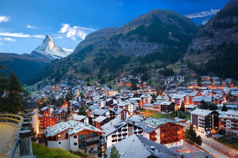 The car-free village of Zermatt. | Switzerland tourism, Switzerland travel, Switzerland