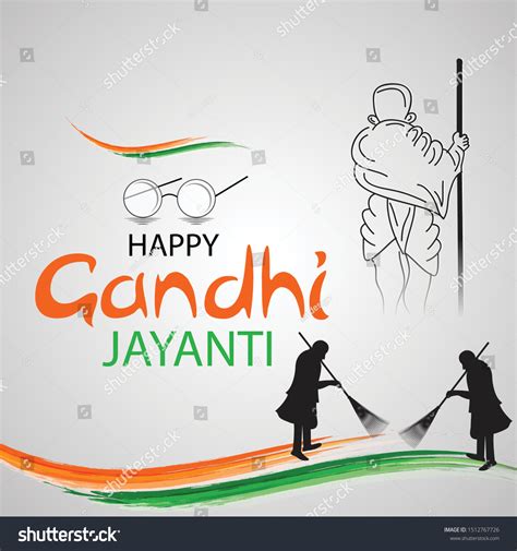 1,901 Gandhi Jayanti Concept Images, Stock Photos & Vectors | Shutterstock