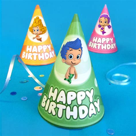 Bubble Guppies Birthday Party Hats | Nickelodeon Parents