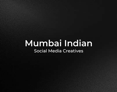 Mumbaiindians Cricket Projects | Photos, videos, logos, illustrations ...