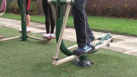 Padiham Leisure Centre Outdoor Fitness - YouTube