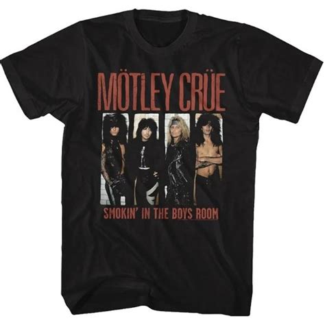 Motley Crue Smokin' in the Boys Room T-Shirt - RetroFestive.ca