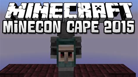 THE MINECON 2015 CAPE! (Showcase) - YouTube