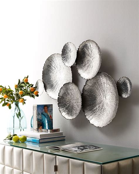 Ares Silver-Tone Wall Decor | Silver wall decor, Wall mirror decor ...