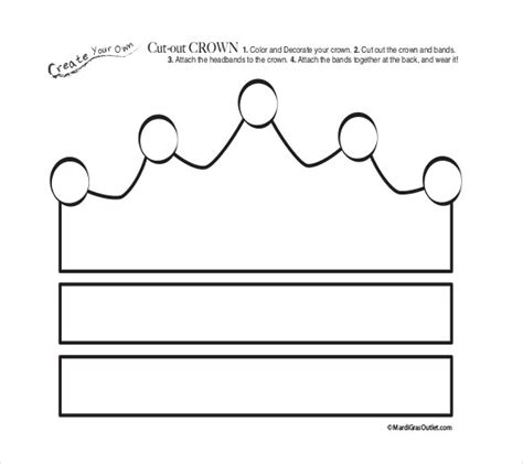 23+ Paper Crown Templates - PDF, DOC