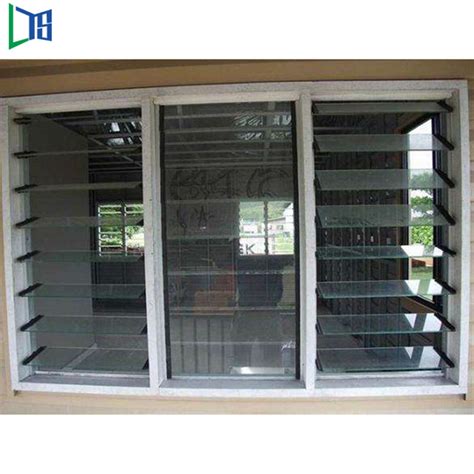 Tempered Glass Jalousie Windows in The Philippines Aluminum Sliding Glass Louver Windows - China ...