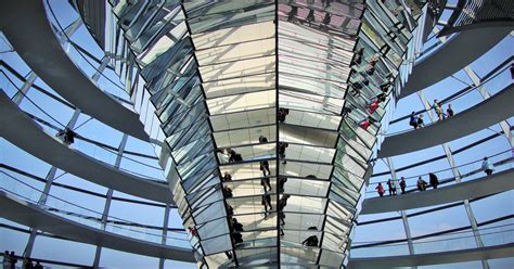 Innenraum Reichstag Kuppel, Berlin Foto & Bild | art, blau, fenster Bilder auf fotocommunity