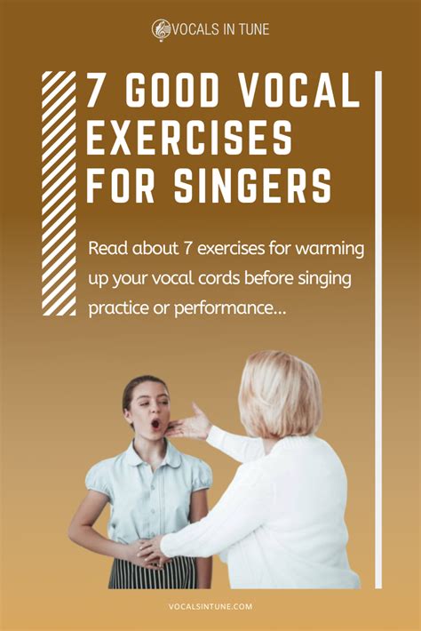 7 Good Vocal Exercises For Singers - Vocals in Tune | Vocal exercises ...