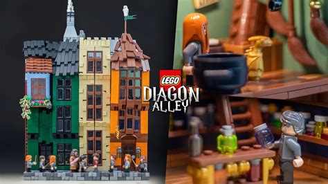 LEGO DIAGON ALLEY From HARRY POTTER! // Custom LEGO MOC - YouTube