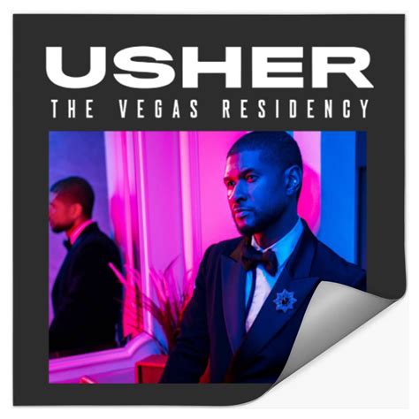 Usher Tour 2023 Stickers, Usher Music Concert 2023 Stickers sold by ...