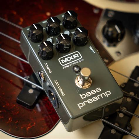 MXR® BASS PREAMP - Pedal de Bajo – Gearhub