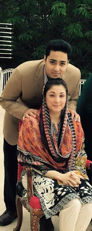 Maryam Nawaz With Her Son Junaid Safdar - Pakistan Images & Photos