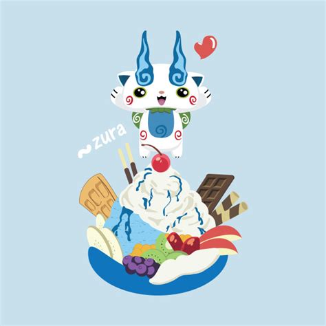 Ice Cream Komasan - Heart - T-Shirt | TeePublic