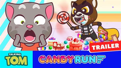 GAME TRAILER 🍭 Talking Tom Candy Run 🍭 - YouTube